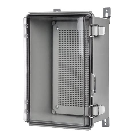 16 x 16 x 8 junction box|waterproof hinged electrical box.